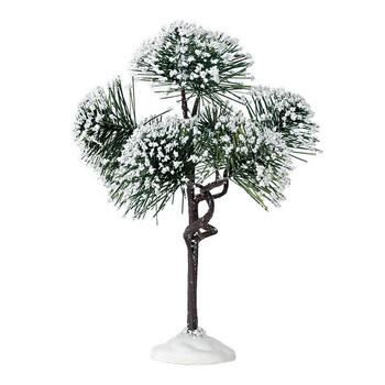 Visuel 1 du produit Décoration pour village de Noël pin des montagnes moyen coloris blanc Lemax