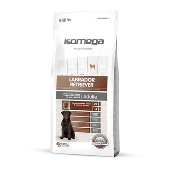 Visuel 1 du produit Croquette pour chien adulte Labrador Retriever au poulet Isomega - 12 kg