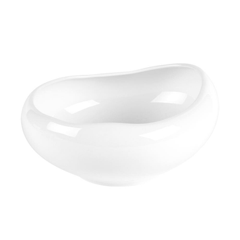 Visuel 1 du produit Coupe en porcelaine blanche Organic - Ø19 x H 18 cm
