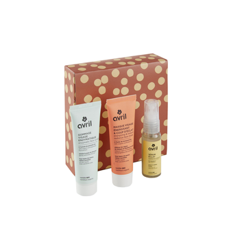 Visuel 1 du produit Coffret cadeau éclat du visage bio Avril