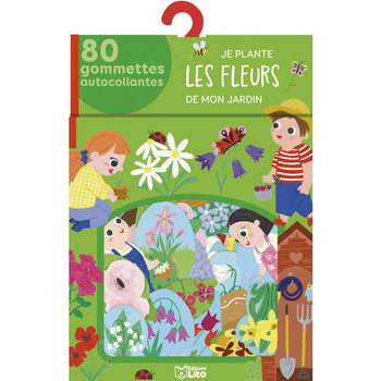 Visuel 1 du produit Mes gommettes Lito “Je plante les fleurs de mon jardin” Editions Lito