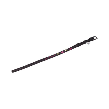 Visuel 1 du produit Collier chat motif pattes 10 mm Martin Sellier noir - 35 cm