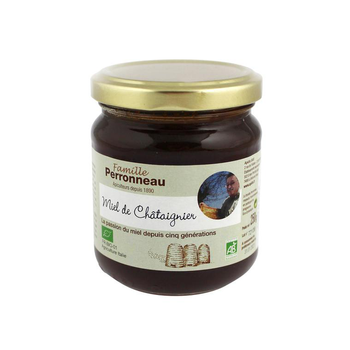 Visuel 1 du produit Miel de châtaigner bio en pot de 250 g