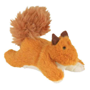 Visuel 1 du produit Jouet pour chat en peluche coloris orange écureuil avec catnip Trixie - 9 cm