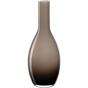 Visuel 1 du produit Vase en verre beige Beauty - 18 cm