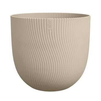 Visuel 1 du produit Pot en polypropylène beige champignon Elho Sereh Round - Ø 29,5 x 25,3 cm