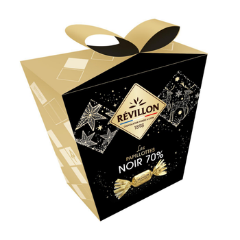 Visuel 1 du produit Pochette papillotes chocolat noir 70 % Révillon - 300 g