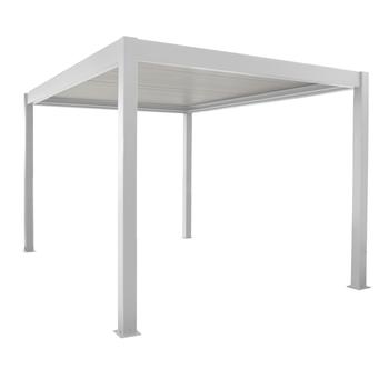Visuel 1 du produit Pergola Zephir motorisée coloris blanc - 300 x 400 cm