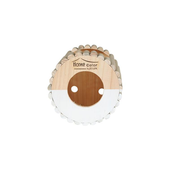 Visuel 1 du produit Maison en bois Home rond taille M blanc Ø 19 cm