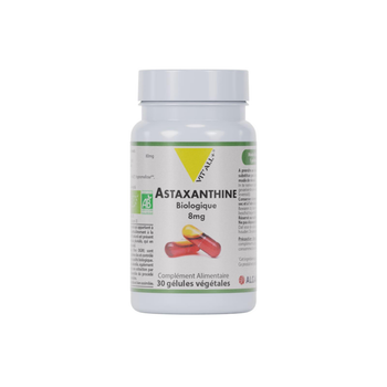 Visuel 1 du produit Complément alimentaire bio Vit’All+ Astaxanthine 8 mg - les 60 gélules végétales