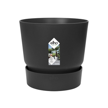 Visuel 1 du produit Pot Greenville rond de 31 L coloris noir Ø 40 x H 37 cm