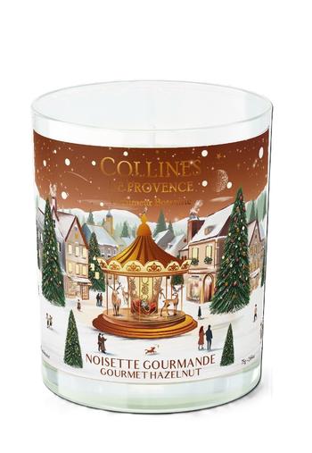 Visuel 1 du produit Bougie parfumée noisette gourmande Collines de Provence - 75 g