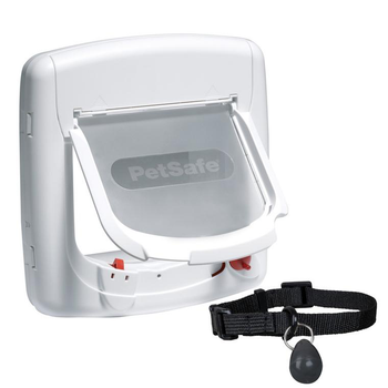 Visuel 1 du produit Chatière Petsafe magnétique luxe blanche