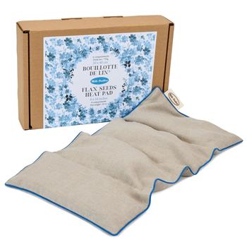Visuel 1 du produit Bouillotte en graines de lin Mille Oreillers L’Intemporelle n° 5 - 40 x 20 cm