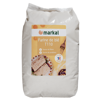 Visuel 1 du produit Farine de blé T110 bio - 1 kg