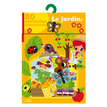 Visuel 1 du produit Livre "Mes gommettes Lito - Le jardin" aux Éditions Lito