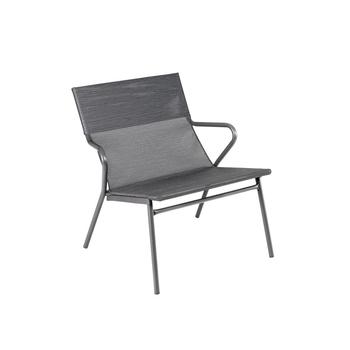 Visuel 1 du produit Fauteuil 1 place Vence Batylin Obsidian coloris gris Lafuma - 68 x 69 x 70 cm