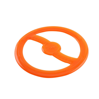 Visuel 1 du produit Jouet pour chien en caoutchouc coloris orange anneau Bionic Toss-N-Tug