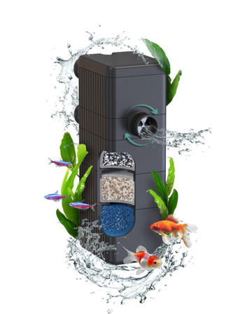 Visuel 1 du produit Filtre interne pour aquarium jusqu'à 80 litres Bio Filter 300 coloris noir Aquatlantis