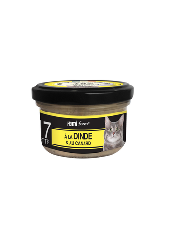 Visuel 1 du produit Cuisiné pour chat recette n°17 Dinde/Canard