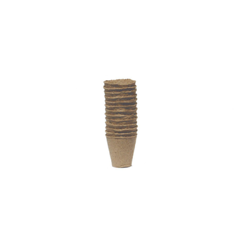 Visuel 1 du produit Pots ronds coloris beige 100 % biodégradables Nortene Growing Pot x 24 - Ø 6 cm