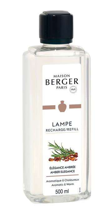 Visuel 1 du produit Parfum senteur élégance ambrée Maison Berger - 500 ml