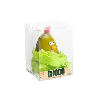 Visuel 1 du produit Cocotte jaune au chocolat au lait garnie Chooc - 160 g