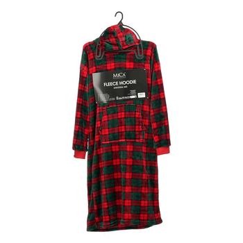 Visuel 1 du produit Sweat plaid tartan en polyester rouge - 117 x 70 cm