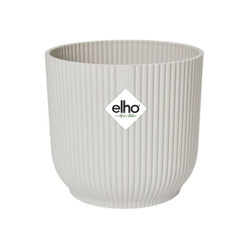 Visuel 1 du produit Cache-pot blanc soie Elho Vibes fold - Ø 25 cm
