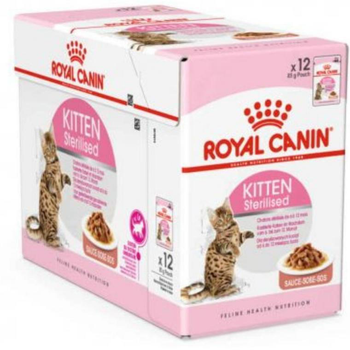 Visuel 1 du produit Aliment humide pour chaton Kitten Sterilised sauce. Pack 12 x 85 g