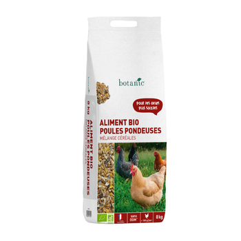 Visuel 1 du produit Mélange bio pour poules pondeuses 8 kg