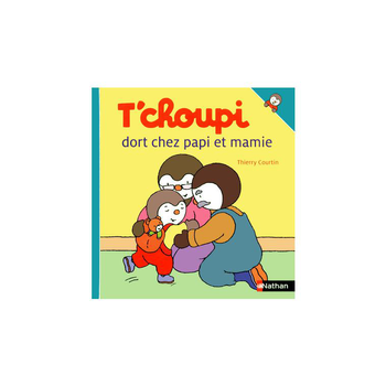 Visuel 1 du produit Le livre " T choupi dort chez papi et mamie - Nathan