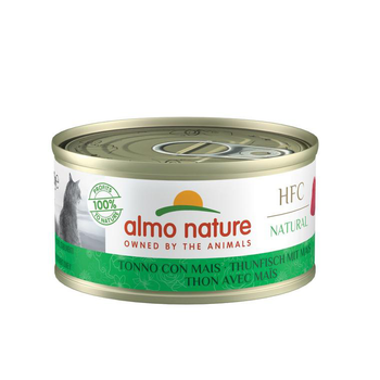 Visuel 1 du produit Aliment pour chat Thon avec maïs en boite de 70 g