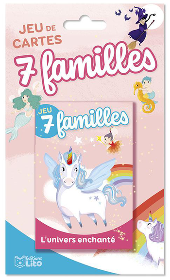 Visuel 1 du produit Jeu de 7 familles "L’univers enchanté" aux Éditions Lito