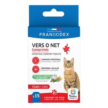 Visuel 1 du produit Vermifuge pour chat et chaton Vers O Net - 15 comprimés