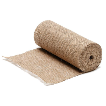 Visuel 1 du produit Bande de jute pour l'hiver coloris marron - 0,20 x 10 m