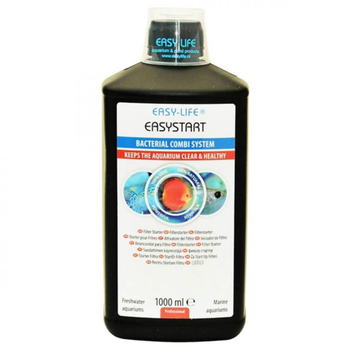 Visuel 1 du produit Bactéries de démarrage Easystart, fluide de traitement d'aquarium EASY LIFE - 1L