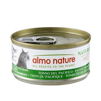 Visuel 1 du produit Pâtée pour chat HFC Natural au thon du Pacifique Almo Nature - 70 g