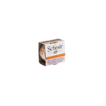 Visuel 1 du produit Schesir Poulet et Crevettes en sauce - 70 gr