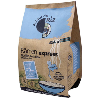 Visuel 1 du produit Ramen Express Nouilles de riz blanc sachet papier 4x70g