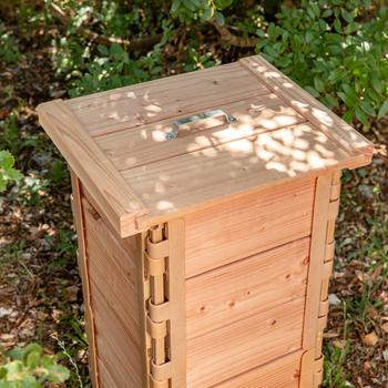 Visuel 1 du produit Composteur en bois botanic® - 50 L