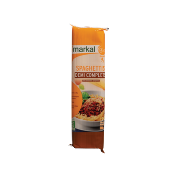 Visuel 1 du produit Spaghettis demi complets - 500 gr