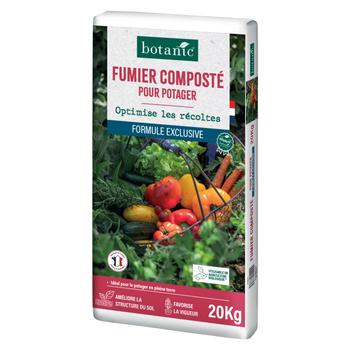 Visuel 1 du produit Fumier composté pour potager botanic® - 20 kg