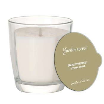 Visuel 1 du produit Bougie parfumée Jardin Secret Amélie et Mélanie - 200 g