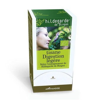 Visuel 1 du produit Tisane digestion légère Hildegarde bio en boite de 20 sachets