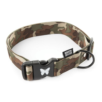 Visuel 1 du produit Collier Camouflage marron pour chien - 4x75/90 cm