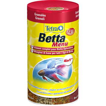 Visuel 1 du produit Nourriture pour bettas, multivariétés, TETRA Betta Menu - contenance de 100ml (38g)
