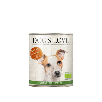 Visuel 1 du produit Boîte bio au bœuf pour chien, 200 g