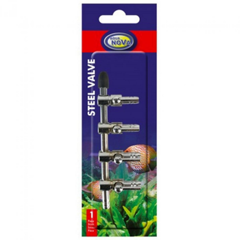 Visuel 1 du produit Robinet à air en acier, 4 sorties - AQUA NOVA