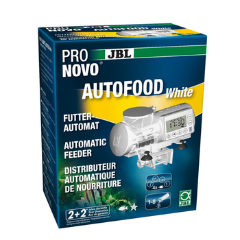 Visuel 1 du produit Distributeur de nourriture pour poissons d'aquarium coloris blanc JBL Pronovo Autofood